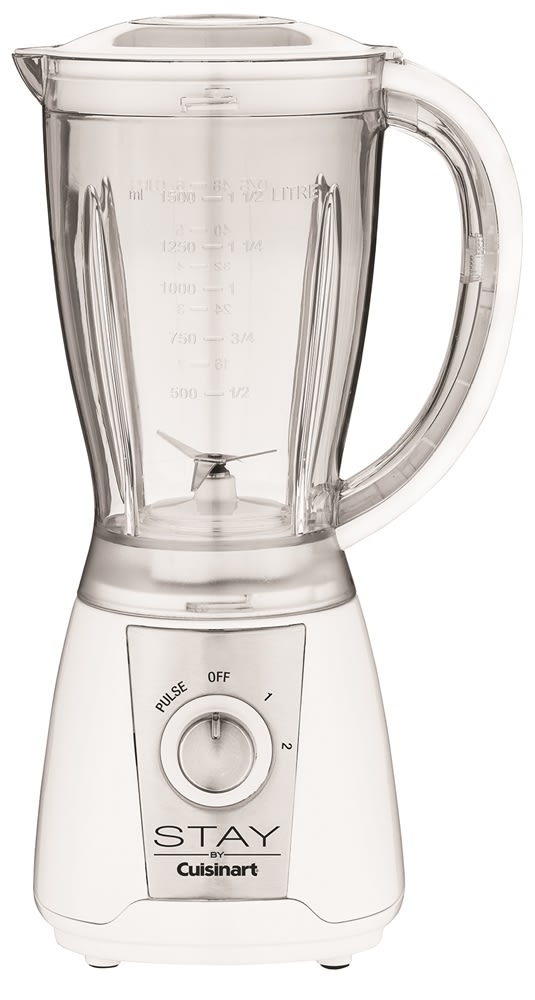 GuestSupply US | STAY by Cuisinart Blender, 48oz Jar, White and